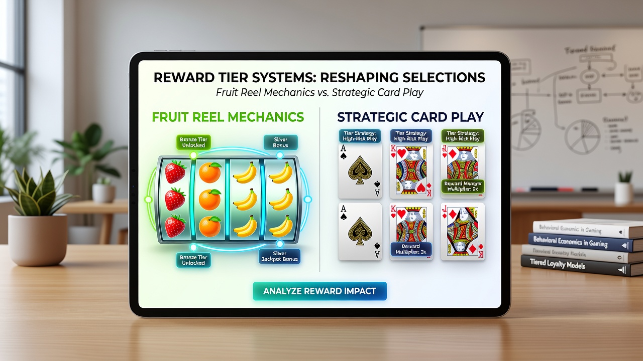 Strategic card game screen within a handheld betting app showing tier-based bonuses and fast withdrawal confirmation